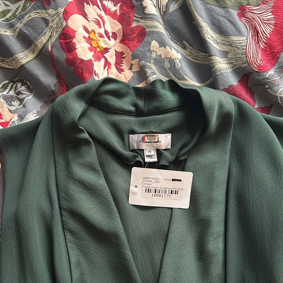 NWT Rent the Runway Outlet sale Carven Forest Green dress - Picture 10 of 10